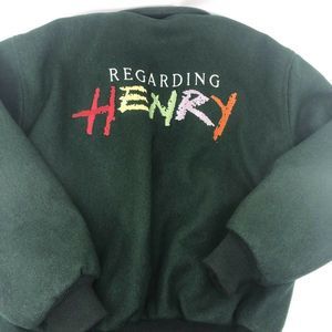 1991 Regarding Henry Harrison Ford Cast Crew Embroidered Long Sleeve Jacket XL